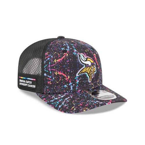 New Era Minnesota Vikings 2025 Crucial Catch 9Seventy Stretch Fit Hat - Primary Image