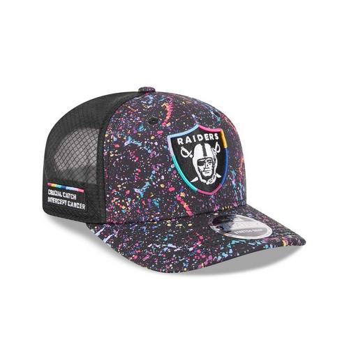 New Era Las Vegas Raiders 2025 Crucial Catch 9Seventy Stretch Fit Hat - Primary Image