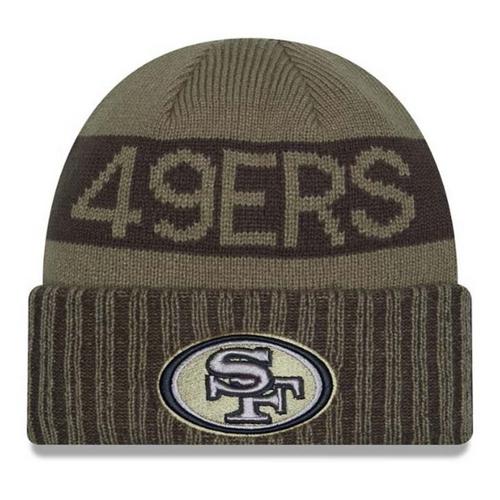 New Era Kids' San Francisco 49ers 2025 Salute To Service Beanie - Primary Image