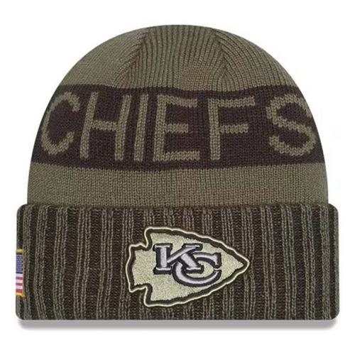New Era Kids' Kansas City Chiefs 2025 Salute To Service Beanie - Primary Image
