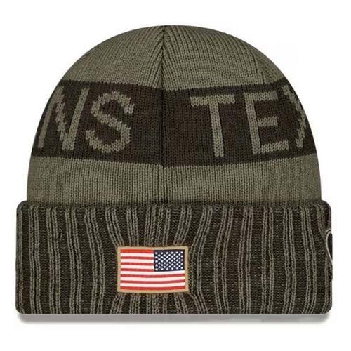 New Era Kids' Houston Texans 2025 Salute To Service Beanie - Primary Image