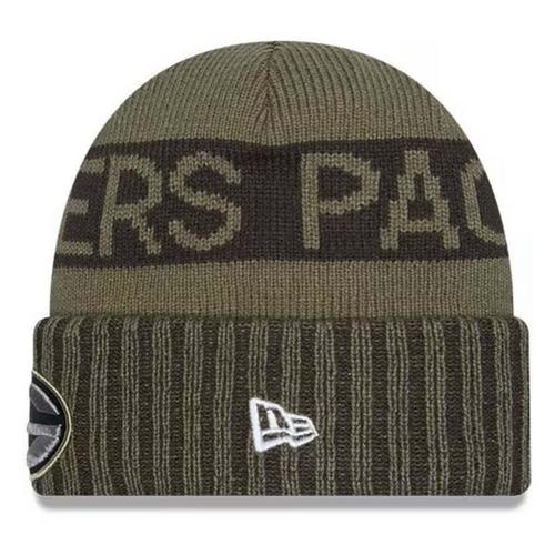 New Era Kids' Green Bay Packers 2025 Salute To Service Beanie - Primary Image