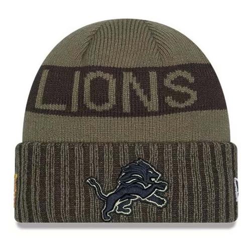 New Era Kids' Detroit Lions 2025 Salute To Service Beanie - Primary Image
