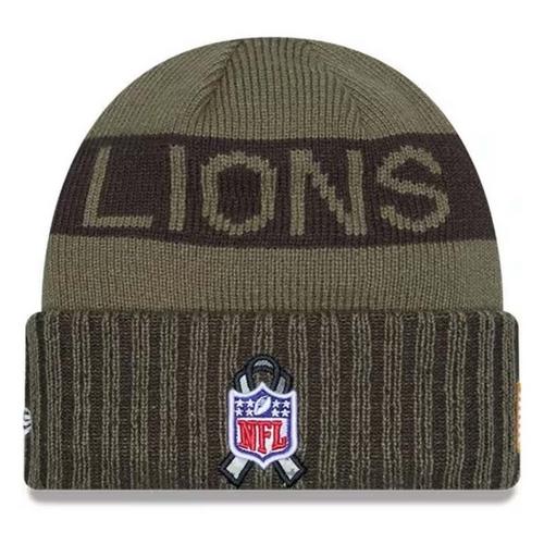 New Era Kids' Detroit Lions 2025 Salute To Service Beanie - Primary Image