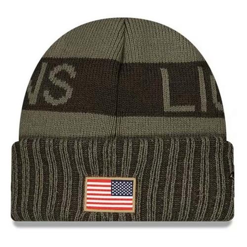 New Era Kids' Detroit Lions 2025 Salute To Service Beanie - Primary Image