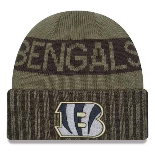 New Era Kids' Cincinnati Bengals 2025 Salute To Service Beanie - Primary Image