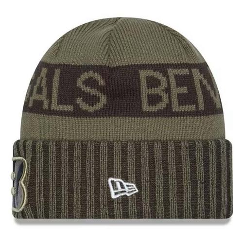 New Era Kids' Cincinnati Bengals 2025 Salute To Service Beanie - Primary Image