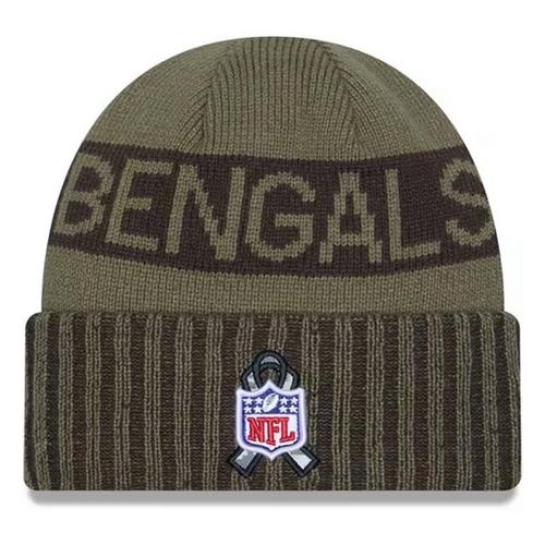 New Era Kids' Cincinnati Bengals 2025 Salute To Service Beanie - Primary Image