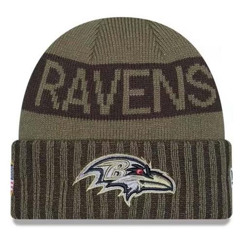 New Era Kids' Baltimore Ravens 2025 Salute To Service Beanie - Primary Image