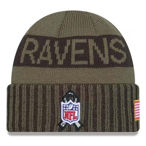 New Era Kids' Baltimore Ravens 2025 Salute To Service Beanie - Primary Image