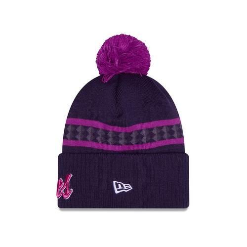 New Era Minnesota Timberwolves 2025 City Edition Pom Beanie - Primary Image