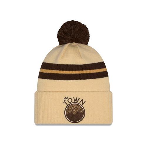 New Era Golden State Warriors 2025 City Edition Pom Beanie - Primary Image