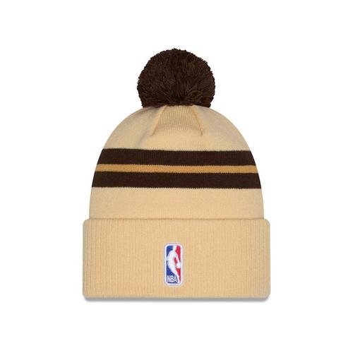 New Era Golden State Warriors 2025 City Edition Pom Beanie - Primary Image
