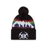 New Era Denver Nuggets 2025 City Edition Pom Beanie - Thumbnail 1 of 2