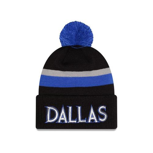 New Era Dallas Mavericks 2025 City Edition Pom Beanie - Primary Image