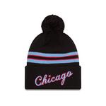 New Era Chicago Bulls 2025 City Edition Pom Beanie - Thumbnail 1 of 2