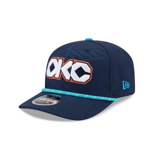 New Era Oklahoma City Thunder 2025 City Edition 9Seventy Adjustable Hat - Primary Image