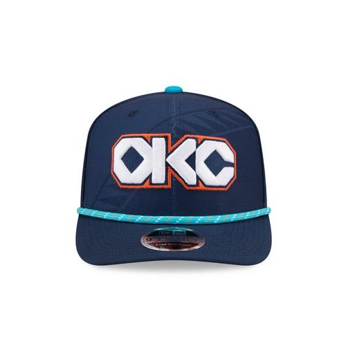 New Era Oklahoma City Thunder 2025 City Edition 9Seventy Adjustable Hat - Primary Image