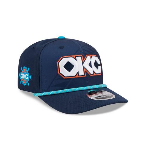 New Era Oklahoma City Thunder 2025 City Edition 9Seventy Adjustable Hat - Primary Image