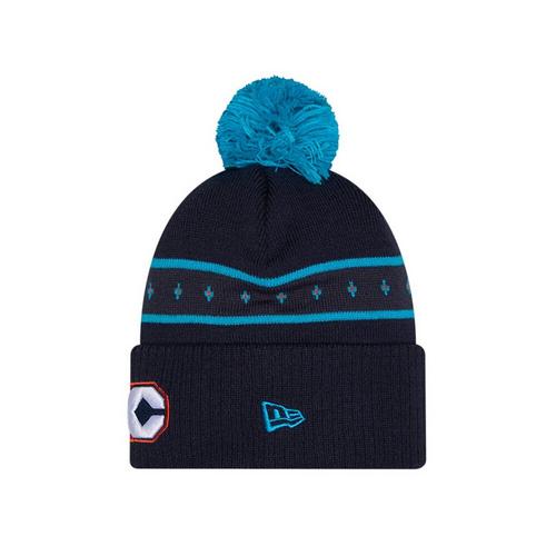 New Era Kids' Oklahoma City Thunder 2025 City Edition Knit Beanie - Primary Image