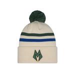 New Era Kids' Milwaukee Bucks 2025 City Edition Knit Beanie - Thumbnail 1 of 3