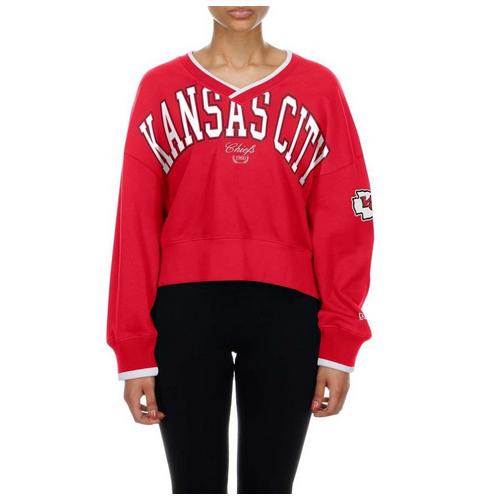 New Era Women's Kansas City Chiefs Throw Hoodie - Primary Image