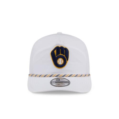 New Era Milwaukee Brewers Rope 19Twenty Adjustable Hat - Primary Image