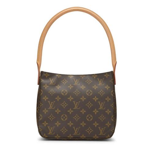 What Goes Around Comes Around Louis Vuitton Monogram Canvas Looping MM Handbag - Primary Image