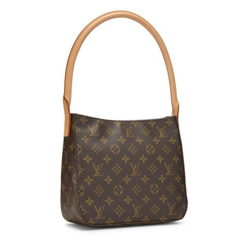 What Goes Around Comes Around Louis Vuitton Monogram Canvas Looping MM Handbag - Primary Image