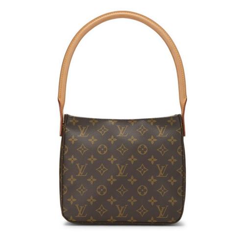 What Goes Around Comes Around Louis Vuitton Monogram Canvas Looping MM Handbag - Primary Image