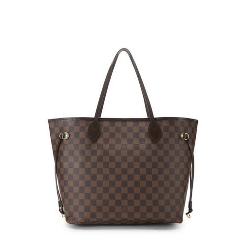 What Goes Around Comes Around Louis Vuitton Damier Ebene Neverfull MM Tote - Primary Image