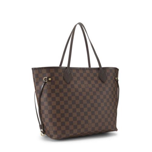 What Goes Around Comes Around Louis Vuitton Damier Ebene Neverfull MM Tote - Primary Image