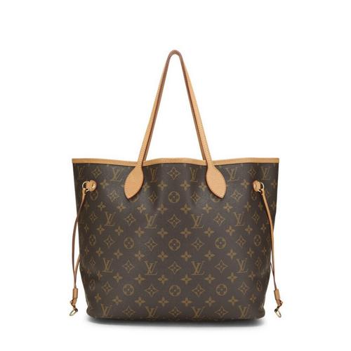 What Goes Around Comes Around Louis Vuitton Monogram Canvas Neverfull MM NM (No Pouch) Tote - Primary Image