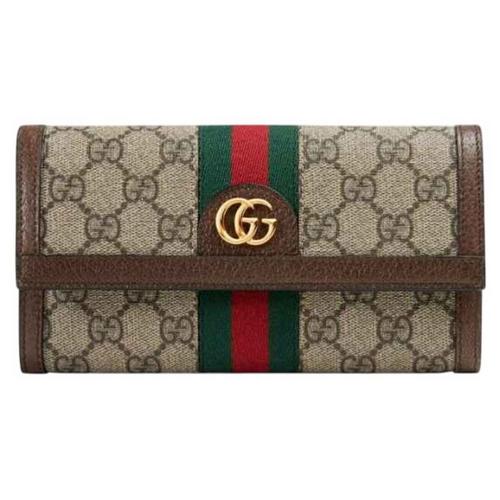 What Goes Around Comes Around Gucci Ophidia GG Continental Trifold Wallet - Primary Image