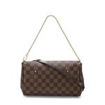 What Goes Around Comes Around Louis Vuitton Damier Ebene Favorite MM Shoulder Bag - Thumbnail 4 of 6