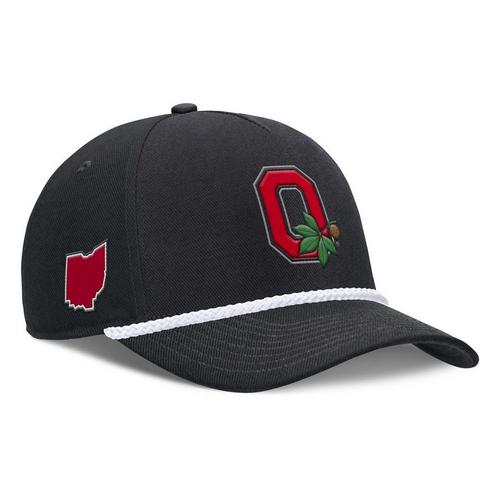 Nike Ohio State Buckeyes Rise Rope Stretch Fit Hat - Primary Image