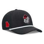 Nike Georgia Bulldogs Rise Rope Flexfit Hat - Thumbnail 3 of 4