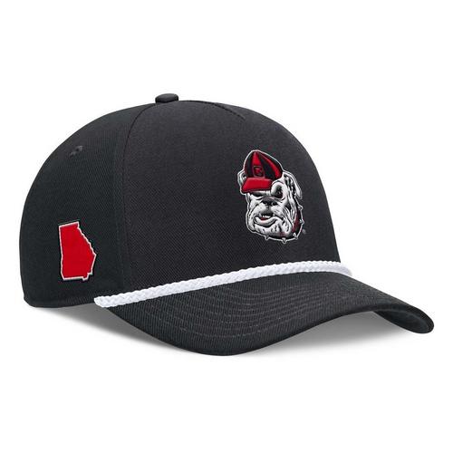 Nike Georgia Bulldogs Rise Rope Flexfit Hat - Primary Image