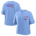 Nike Women's Colorado Rockies City Connect Pocket T-Shirt - Thumbnail 1 of 6
