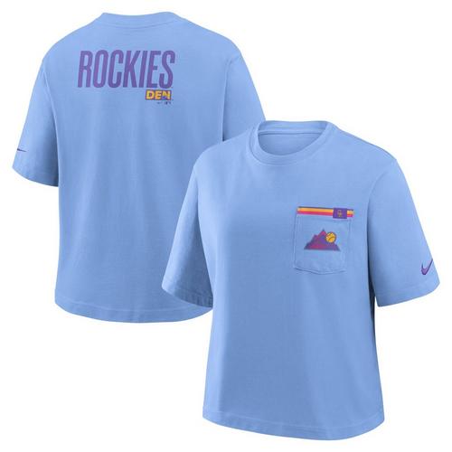 Nike Women's Colorado Rockies City Connect Pocket T-Shirt - Primary Image
