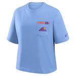 Nike Women's Colorado Rockies City Connect Pocket T-Shirt - Thumbnail 2 of 6