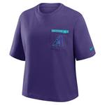 Nike Women's Arizona Diamondbacks City Connect Pocket T-Shirt - Thumbnail 2 of 3