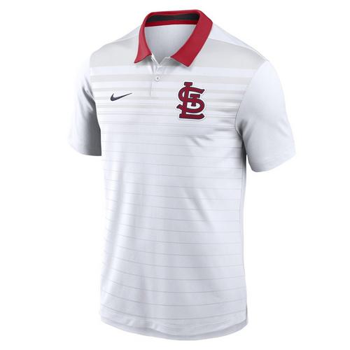 Nike St. Louis Cardinals Stripe Vapor Polo - Primary Image