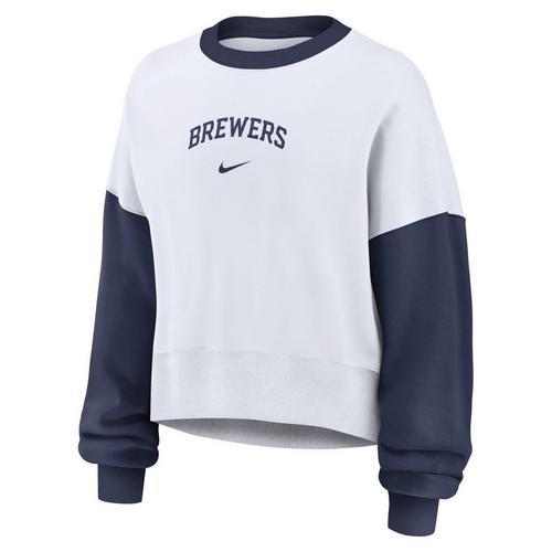 Nike Women's Milwaukee Brewers Phoenix Boards Crew - Primary Image