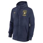 Nike Milwaukee Brewers Lockup Full Zip - Thumbnail 1 of 2
