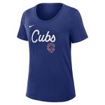 Nike Women's Chicago Cubs Knockout T-Shirt - Thumbnail 1 of 2