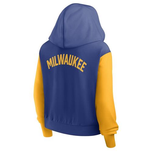 Nike Women's Milwaukee Brewers Cooperstown Full Zip - Primary Image