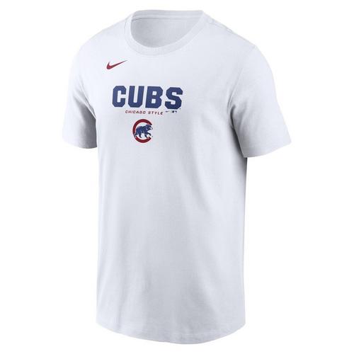 Nike Chicago Cubs Bold Script T-Shirt - Primary Image