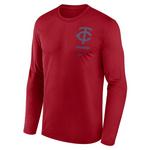 Nike Minnesota Twins Legend Stack Long Sleeve T-Shirt - Thumbnail 1 of 2