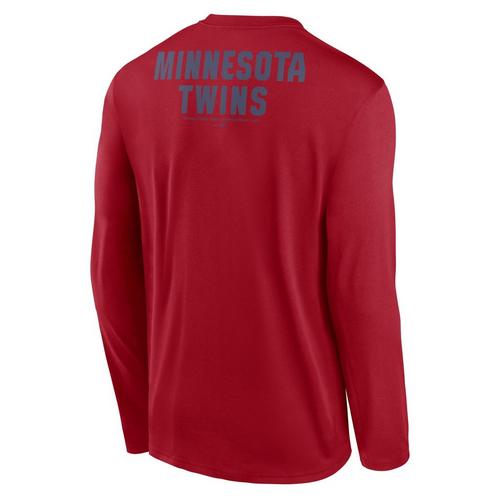 Nike Minnesota Twins Legend Stack Long Sleeve T-Shirt - Primary Image